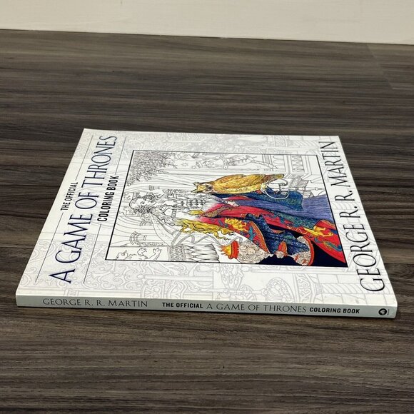 2015 The Official Game Of Thrones Coloring Book George R R Martin Clean Pages - Picture 5 of 16
